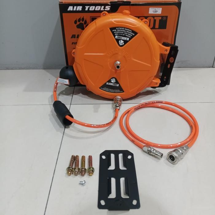 Blackfoot Air Hose Reel 10 Meter - Selang Kompresor Gantung Otomatis