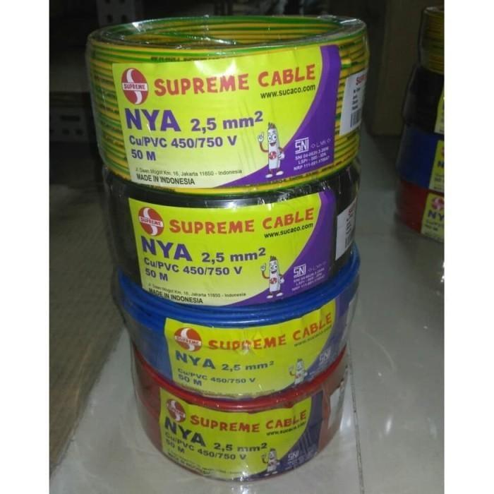 Kabel NYA 2,5mm Supreme Tunggal Engkel Kabel NYA 2.5mm 100meter