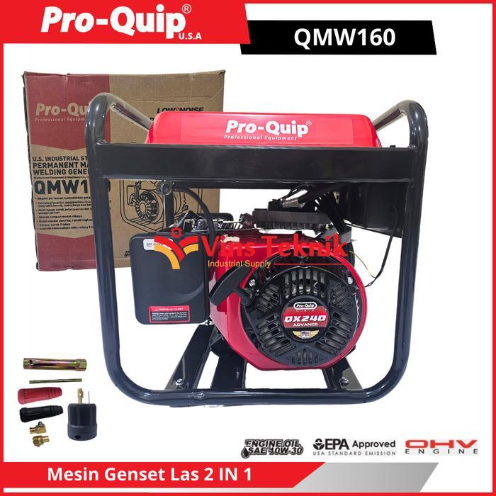 Proquip Qmw 160 Welding Generator Las Mesin Genset Las 2 In 1 Qmw160