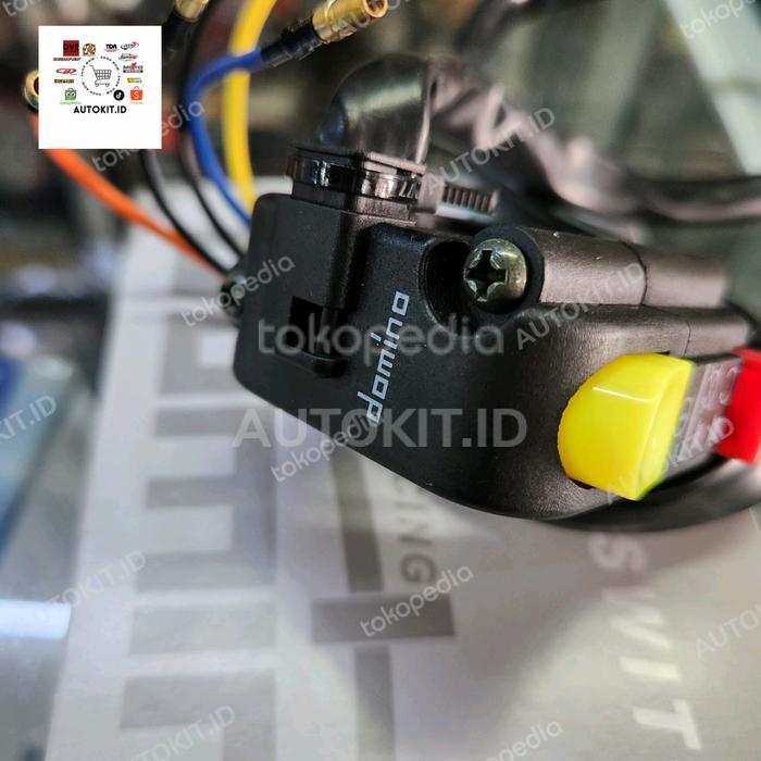 SAKLAR KANAN TOMBOL STATER CUT OFF MERK DOMINO UNTUK SEMUA MOTOR
