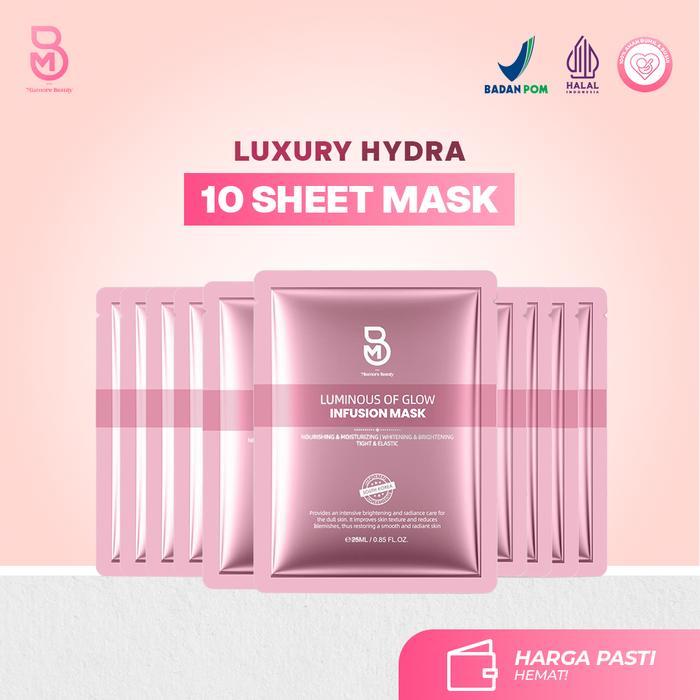 NV (BUY 1 GET 9) INFUSION SHEETMASK PART OF LUMINOUS OF GLOW BY MIAMORE BEAUTY
