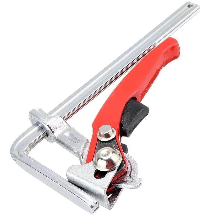 QUICK GUIDE RAIL CLAMP CARPENTER F CLAMP QUICK CLAMPING FOR MFT AND GUIDE RAIL SYSTEM HAND TOOL