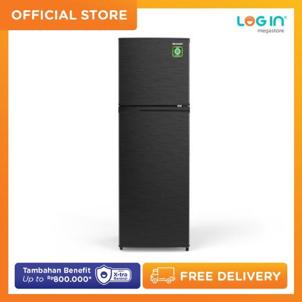 Sharp Kulkas 2 Pintu SJ316MNHS Kirei Series 237 Liter