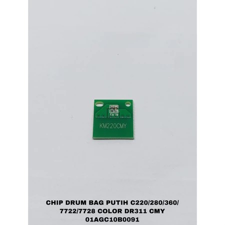 CHIP DRUM BIZHUB MINOLTA C220 280 360 7722 7728 DR311 COLOR CMY