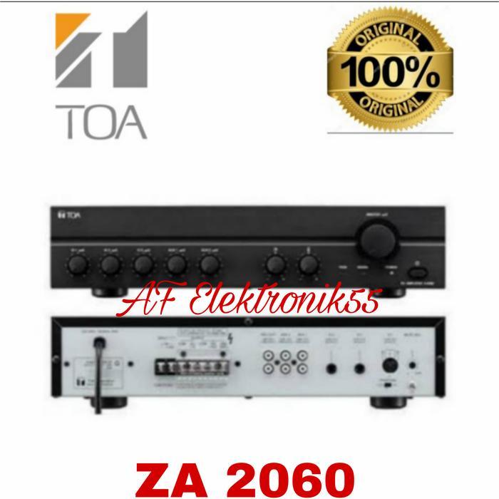 TOA ZA2060 POWER AMPLIFIER MIXER 60 WATT ZA-2060