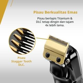 [USA]Wahl 5 Star Black Magic Clip Cordless Clipper - Alat Cukur Rambut Profesional