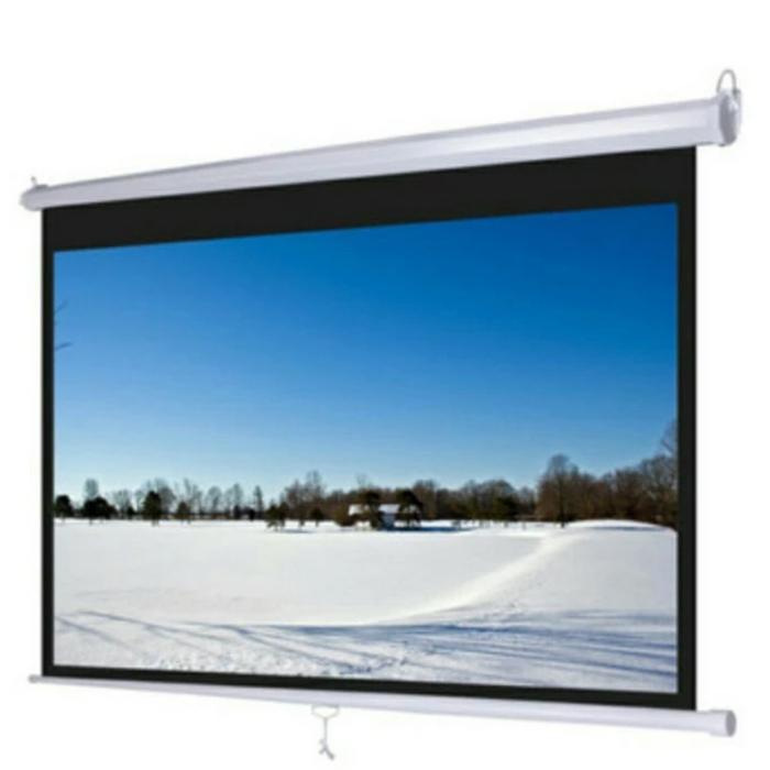 LAYAR PROYEKTOR 70" INCH MANUAL