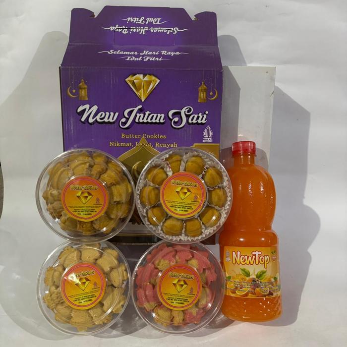 Paket C Kue Kering Lebaran (isi 4 kue + 1 sirup) KHUSUS AREA BANDUNG