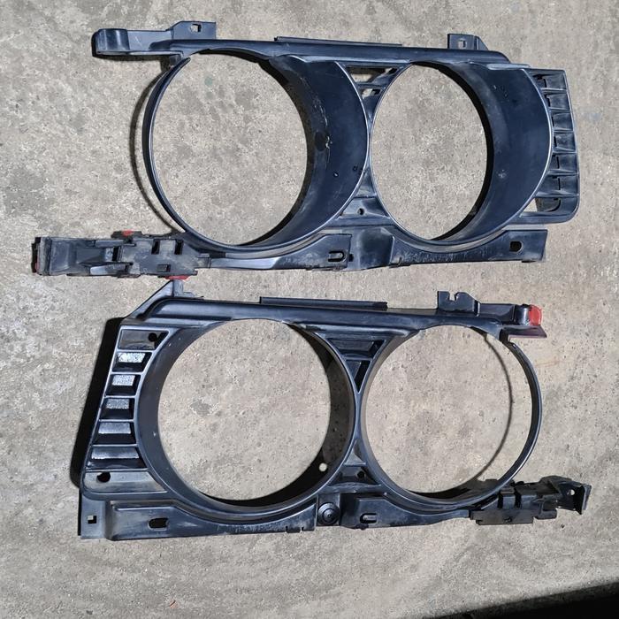 grill lampu bmw e34 facelift