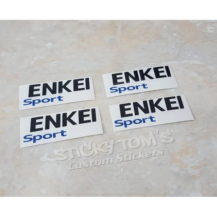 stiker velg mobil Enkei ES Tarmac