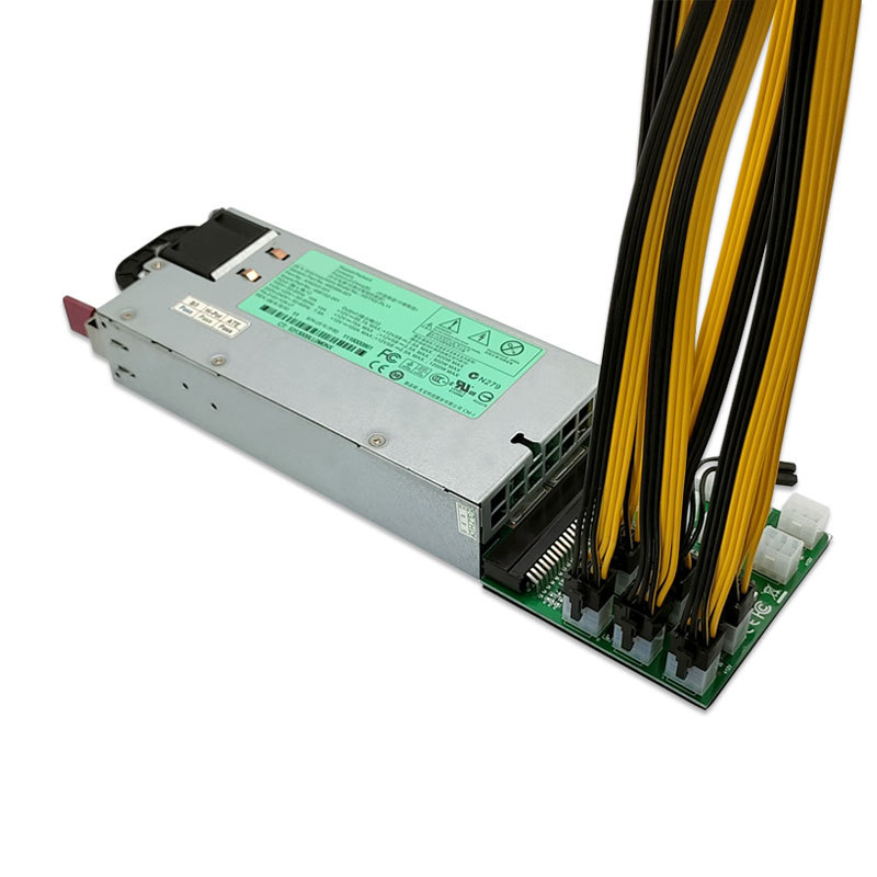 TF HSTNS-PL11 1200W PSU Server Power Supply for Graphics Card Suitable for Mining ETH Ethere Bitcoin