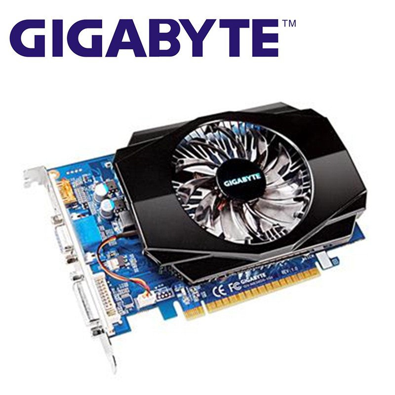 GIGABYTE GT 630 1GB Video Card GV-N630-1GI D3 128Bit GDDR3 Graphics Cards for nVIDIA Geforce GT630 1