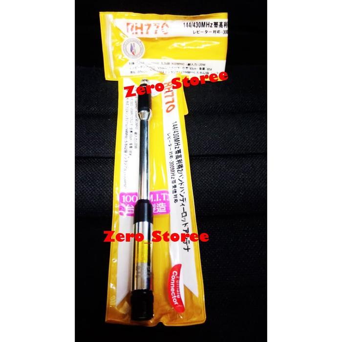 RH770 ANTENA HT DUALBAND BNC MALE TELESKOPIK TARIK PANJANG RH 770 ICOM
