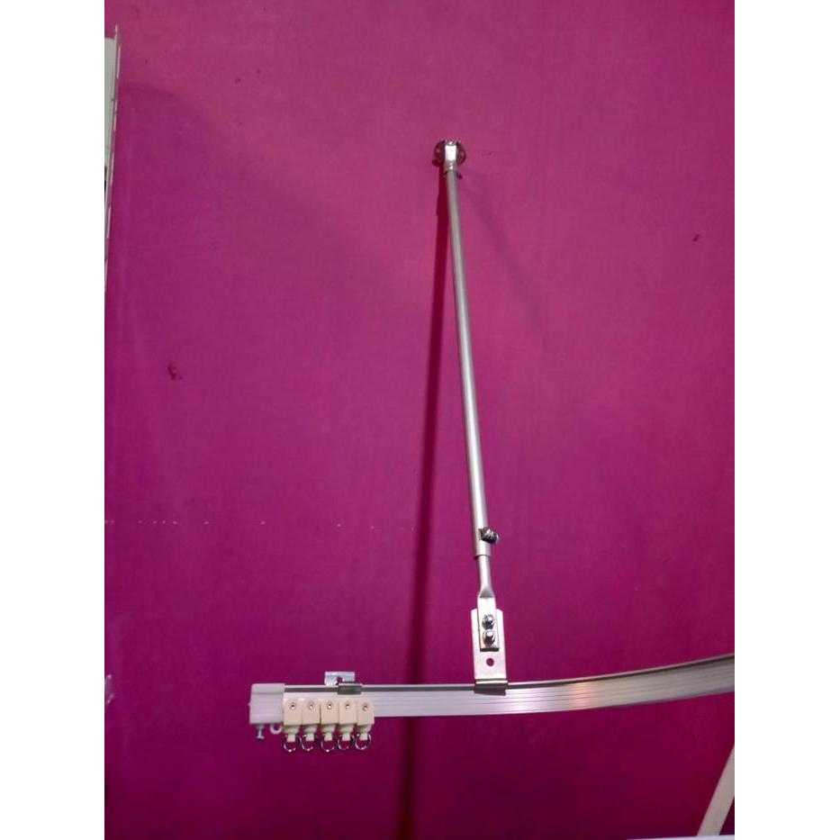 Hanger Plafon Gantungan Batang Gorden Ceiling Kotak Oval Elite Rumah Sakit Klinik Ukuran Panjang