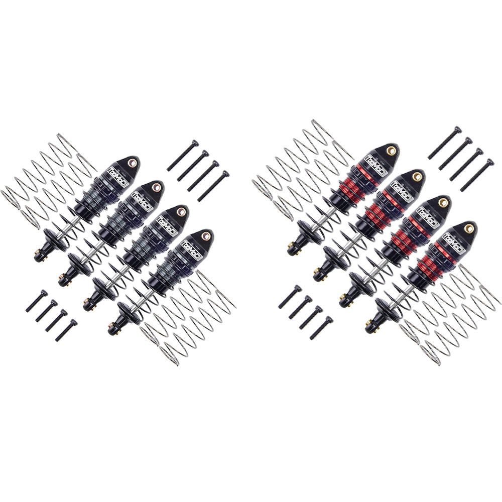 35mm Aluminum Big Bore RC Oil Shock Absorber for 1/24 Axial SCX24 FCX24 Upgrade Replace Parts