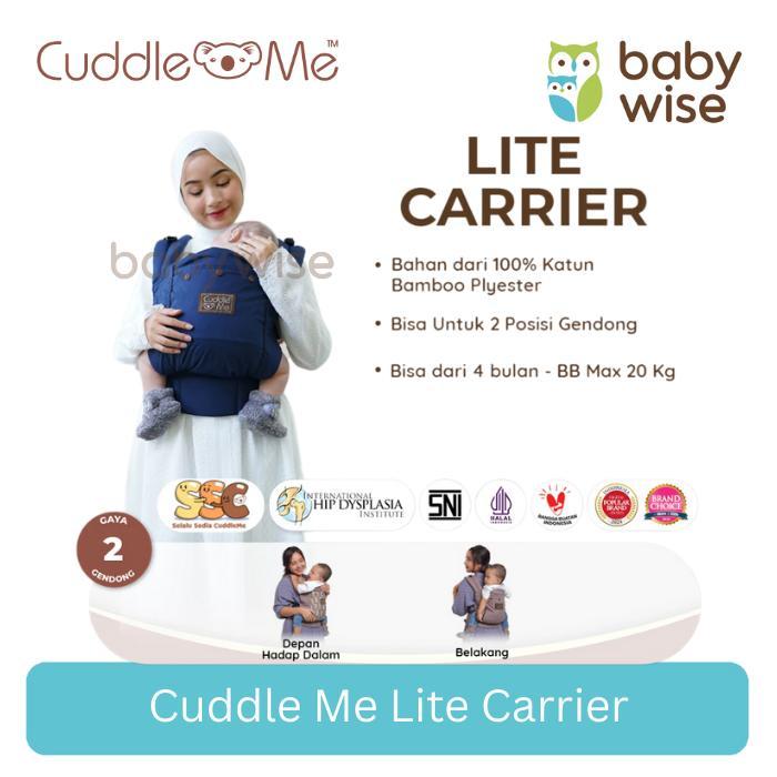 Cuddle Me Lite Carrier - Gendongan Bayi Gendongan M Shape
