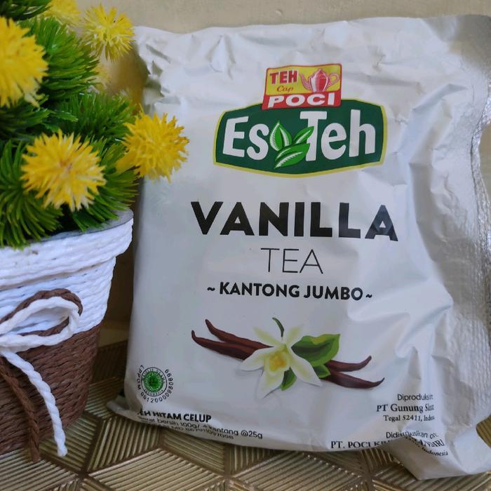 "New" Teh Poci Jasmine Vanilla kantong jumbo Alami Organik