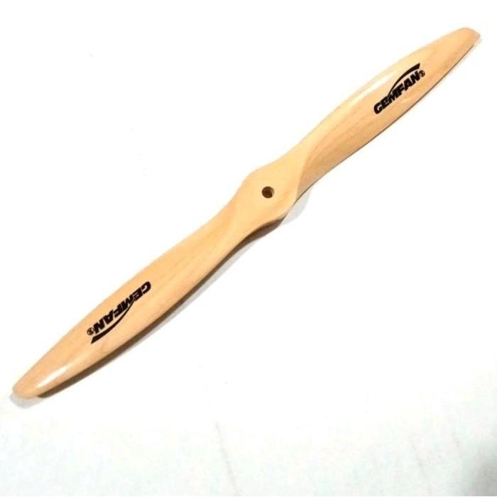 GEMFAN WOOD PROPELLER 14X10 PROPELLER KAYU ENGINE RC PESAWAT