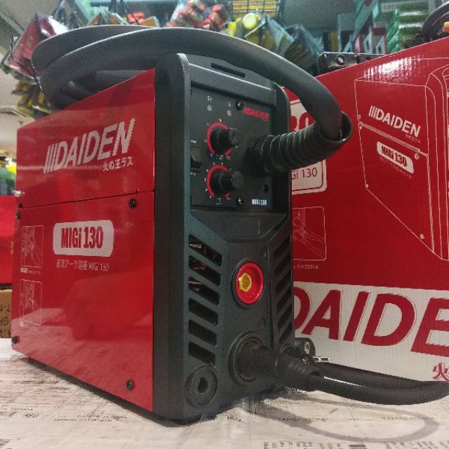 MESIN LAS MIG DAIDEN 130 AMPERE - DAIDEN MIGi 130 - LAS Co DAIDEN 130