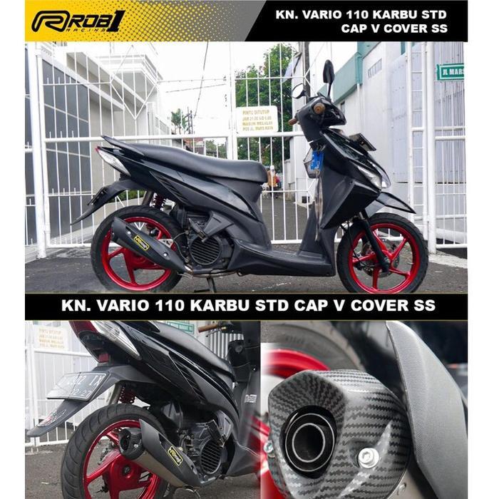 knalpot Rob1 Vario Karbu 110