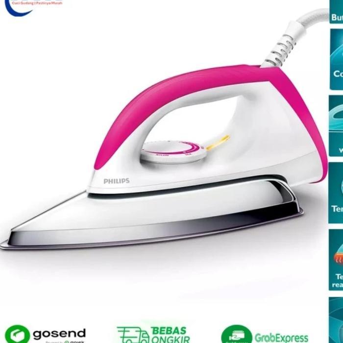 Terbaru Setrika Philips /Gosokan Philips / Type 1173 Pelicin Baju Anti Lengket