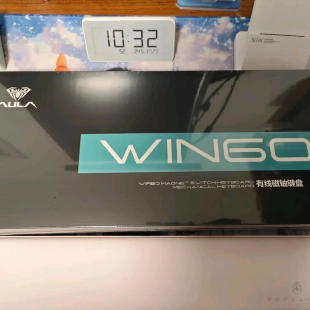 AULA WIN60/68HE Magnetic Switch Keyboard 8000HZ Gaming Keyboard FPS Low Latency Customizable