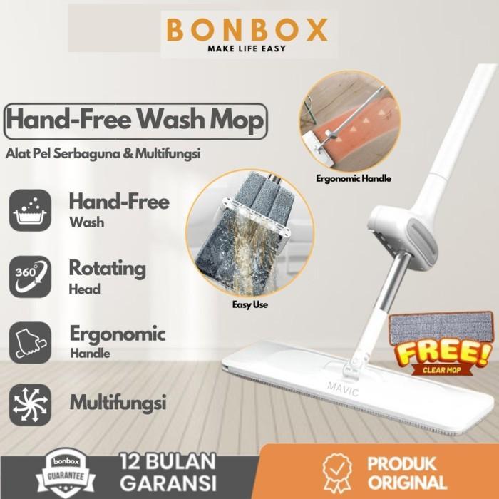 Alat PEL Lantai Otomatis Clear Mop Alat Pel Praktis