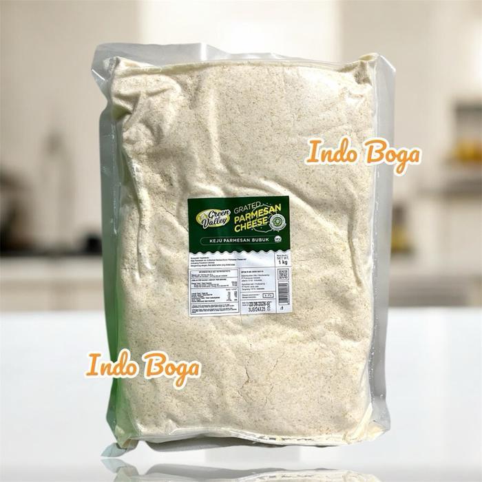 Green Valley Grated Parmesan Cheese 1 kg keju parmesan bubuk parmesan parut 1kg