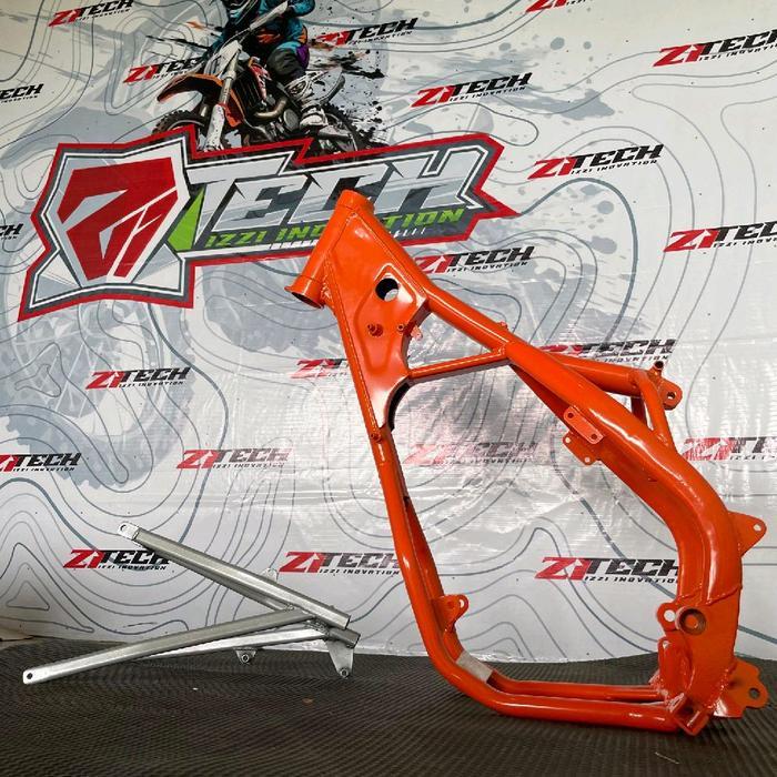 RANGKA FRAME KTM 2020+ SUBFRAME MATENG Sudah Dicat Bahan Pipa Besi Tebal Berkualitas Universal PNP k