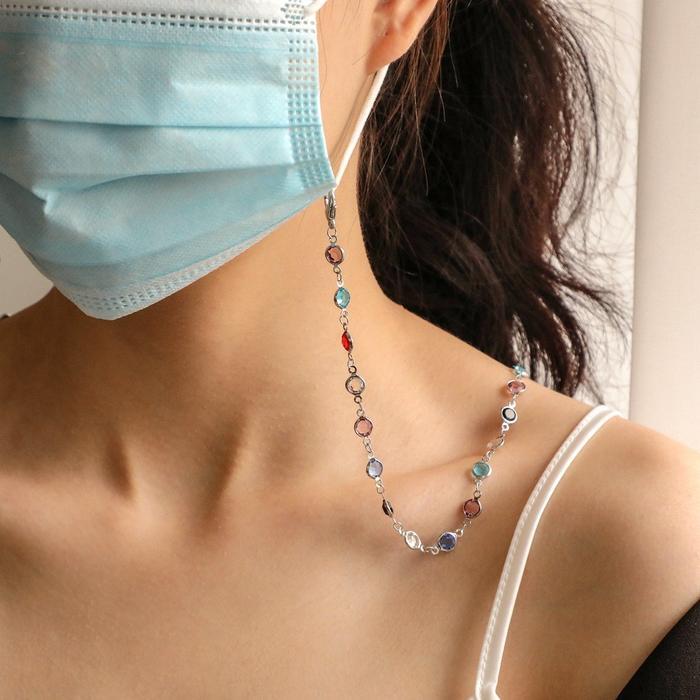 Tali Kacamata Rantai Kacamata Wanita Straps Gantungan Kacamata Aksesoris Kalung Kacamata Mewah