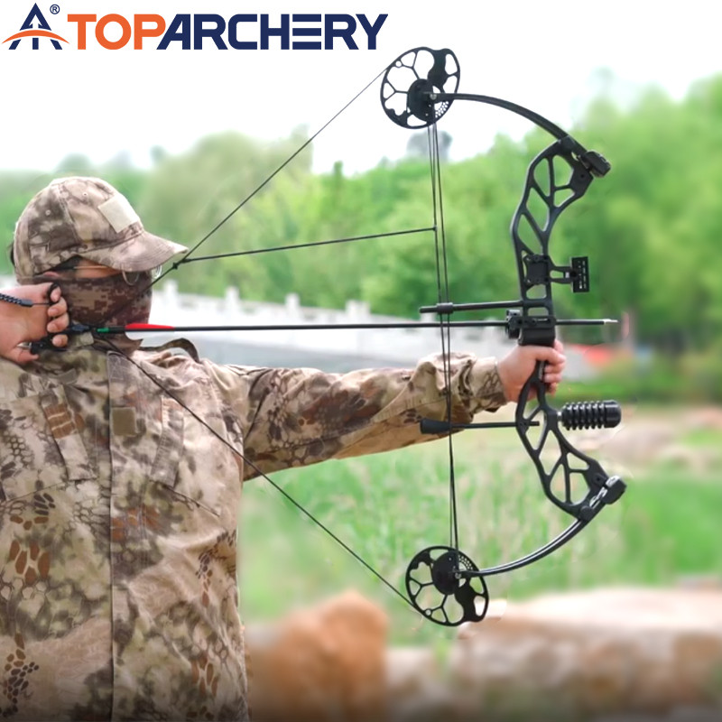 Toparchery Archery Compound Bow 19-70lb Left Right Hand Adjustable Hunting Bow Adult Youth Archery