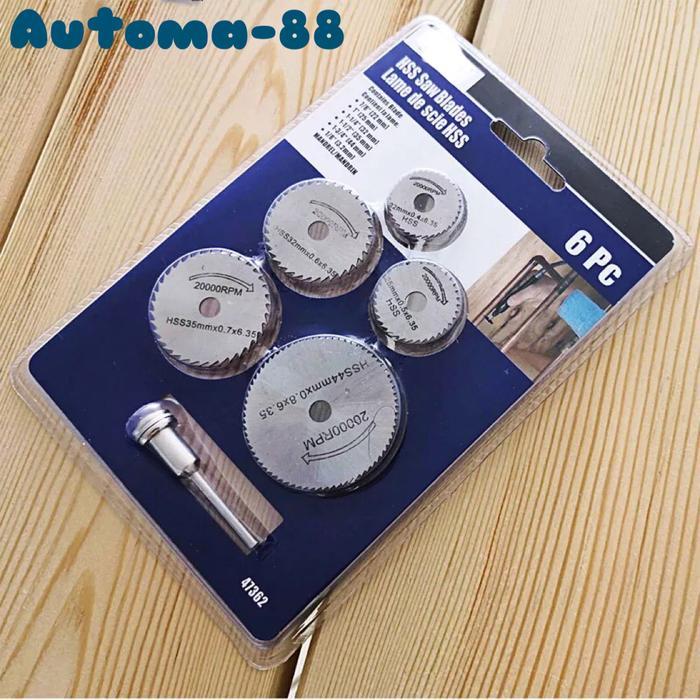 Krisbow Modern - Hss Rotary Saw Blade Dremel Mata Gerinda Gergaji Acrilic Mini Grinder