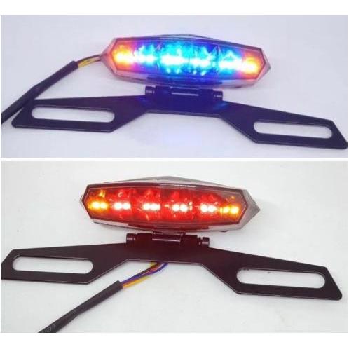 Variasi Stoplamp Lampu Rem Belakang Kotak Motor Custom RX King CB 100