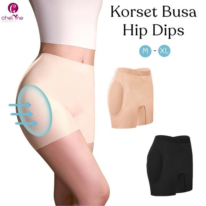 Sorella - Cd Korset Busa Hip Dips 2028 Maxi Segi4 Seamless Lycra - Booty Pants Busa Permanen