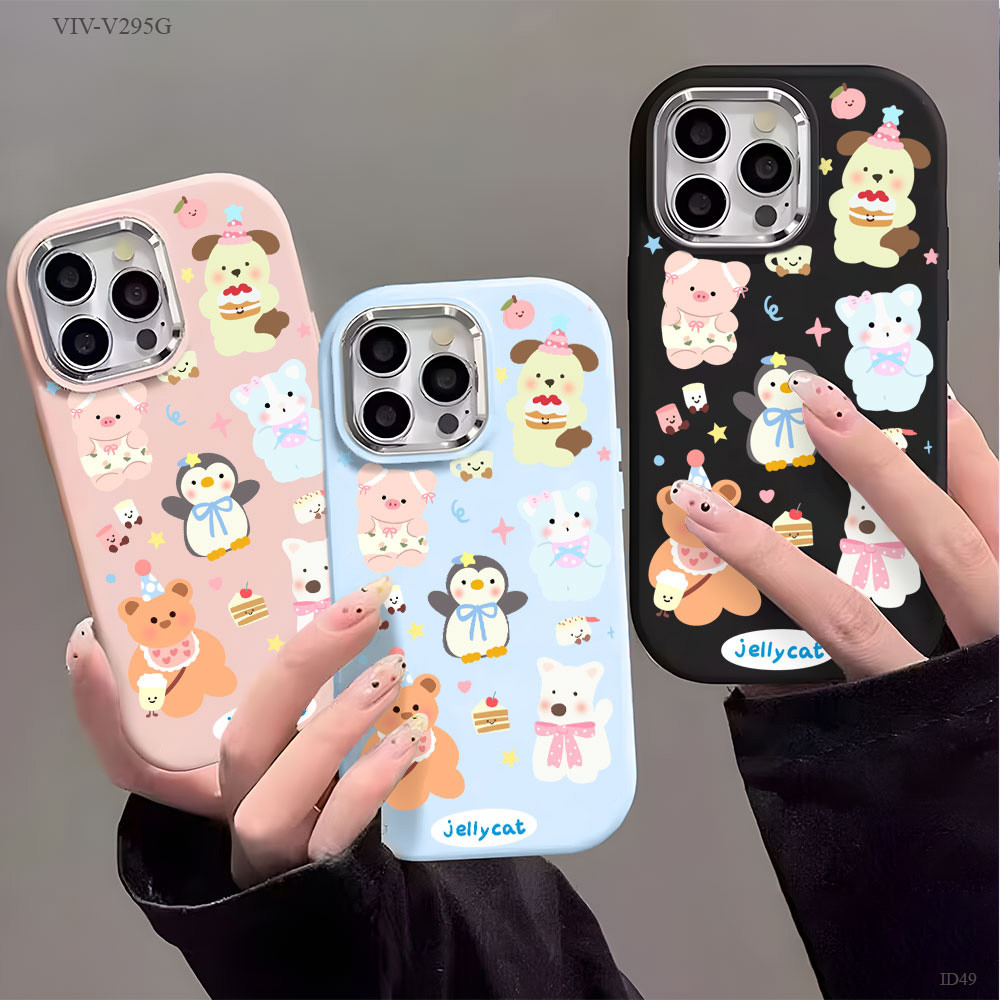 Casing Mode Trendi Untuk For VIVO V40 V29 V23 V30 Y36 Y27 Y27S Y100 Y03 Y18 Y02 Y02T Y22 Y19S Y20 Y2