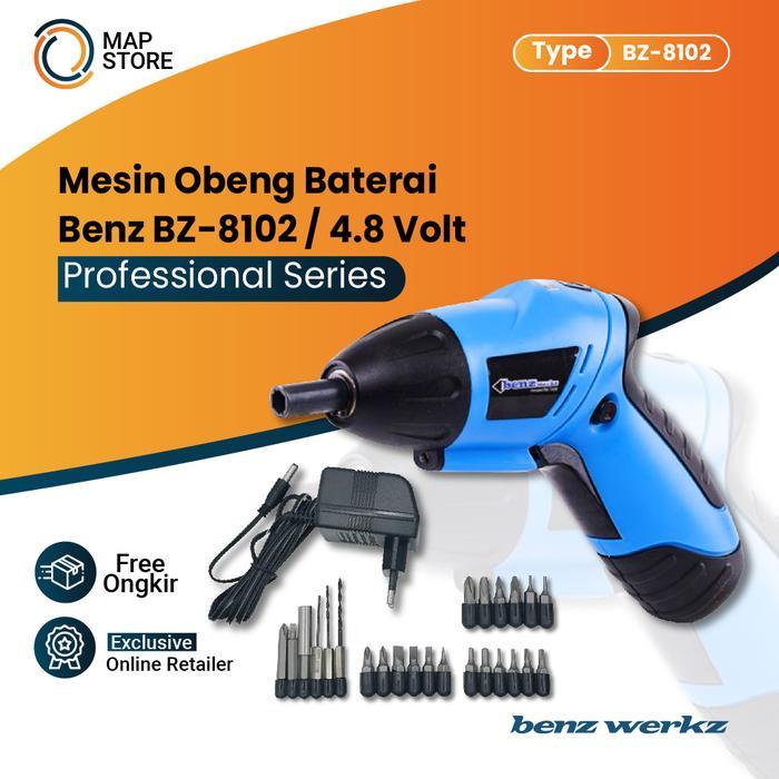 Orion Modern - 4.8V Cordless Screwdriver/ Mesin Bor Obeng Batre