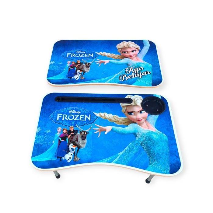 Meja Belajar Lipat Anak Karakter Frozen - Furniture