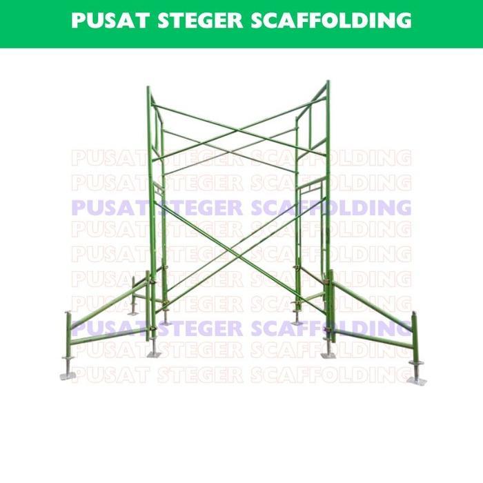 CANTILEVER SCAFFOLDING TINGGI 85 CM FRAME SYSTEM KAPOLDING STEGER ESTEGER SCAFOLDING SCAFHOLDING