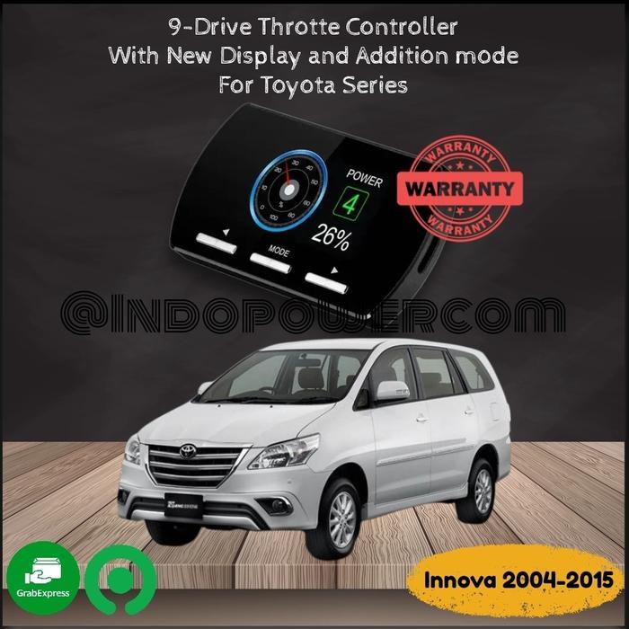 9 Drive New Throttle Controller Toyota Innova 2004-2015 Remap 9Drive
