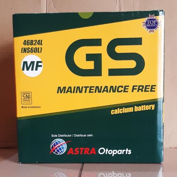 Aki Mobil Nissan March Gs Astra Mf Ns60L Aki Kering