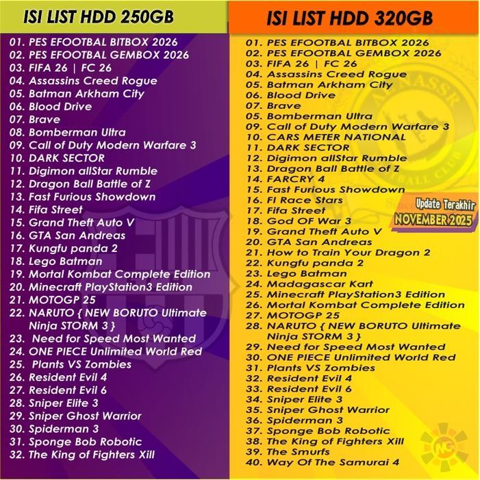 PS3 Asli Sony Super Slim 1TB 1000GB 500GB 320GB - Garansi 1 Tahun