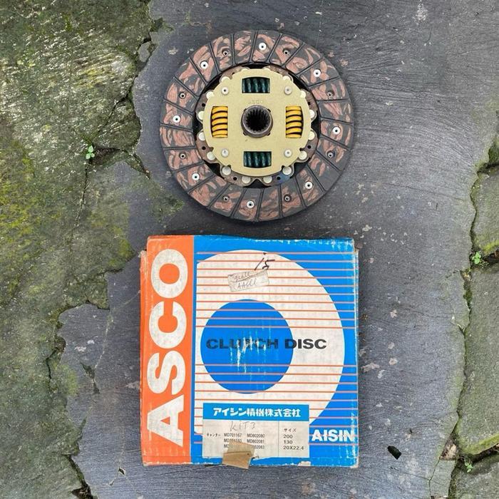 Disc Assy Clutch Plat Kampas Kopling Mitsubishi Colt T120SS L300 Kuda Bensin Lancer EVO 3 4 Suzuki C