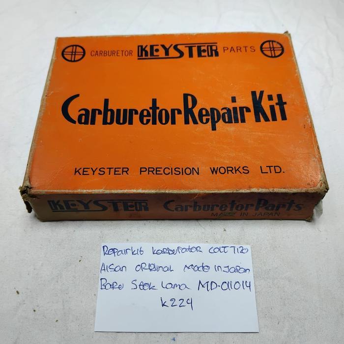 Repairkit Repair Kit Karburator Colt T120 AISAN Original Made In Japan Baru Stok Lama MD-011014
