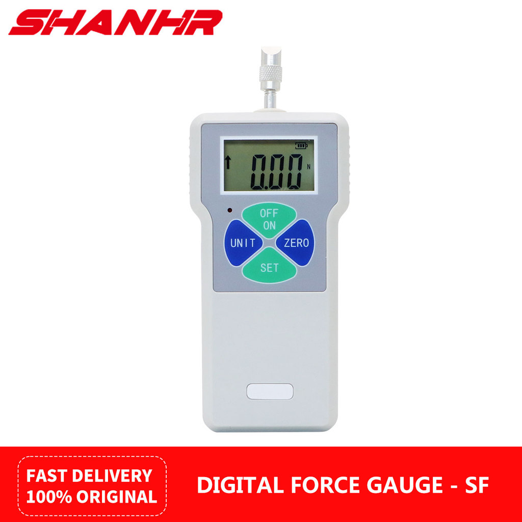 PROMO TERBATAS SHANHR  SF Economical Digital Force Meter Digital Push Pull Force Gauge Portable Dyna