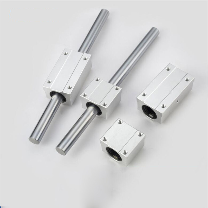 4pcs Linear Bearings SCS8UU SC6/12/13/16/20/25/30 SCS10LUU Linear Motion Slide Ball Bearing Unit CNC