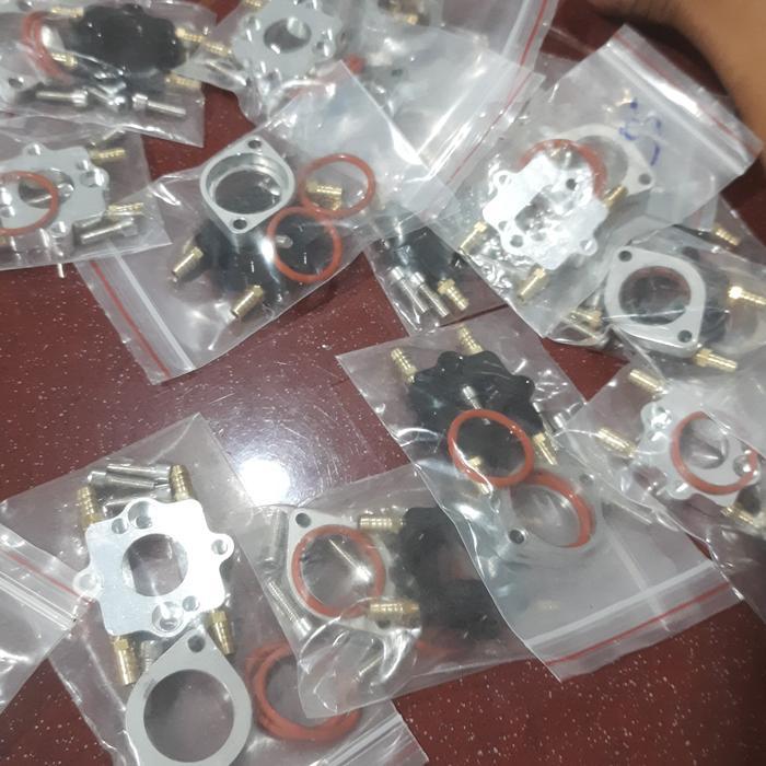 flange knalpot rc boat zenoah 25mm