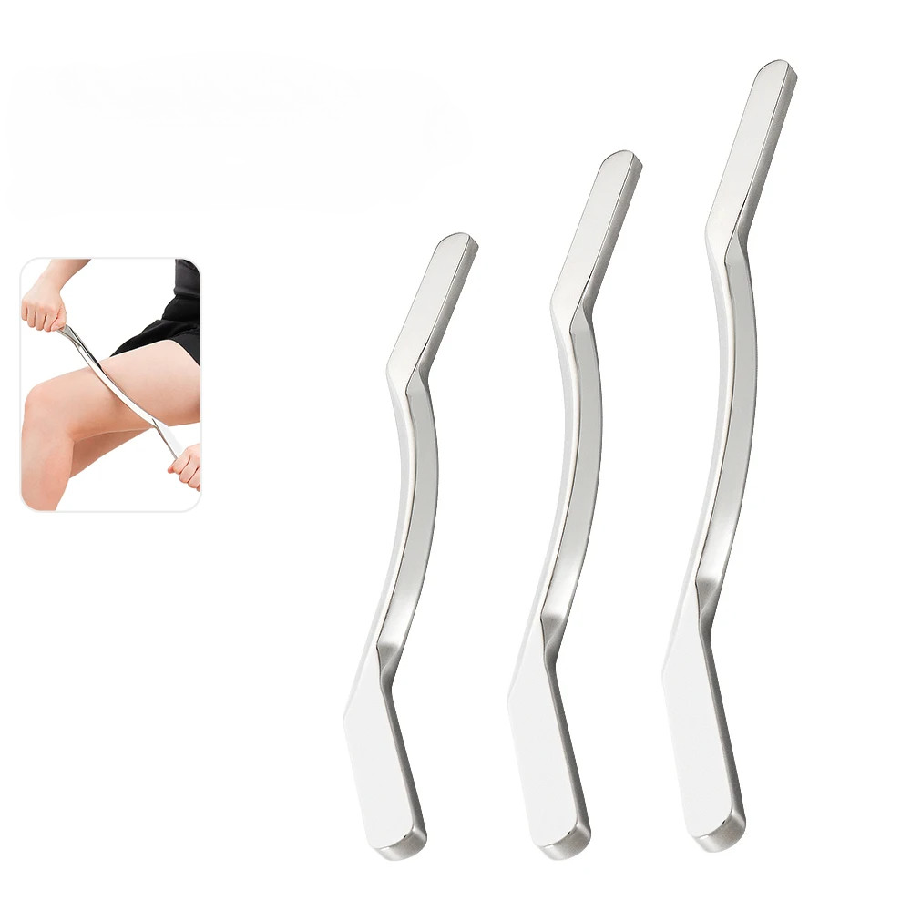 Stainless Steel IASTM Tool Guasha Massage Tool Muscle Scraping Tool for Soft Tissue Therapy and