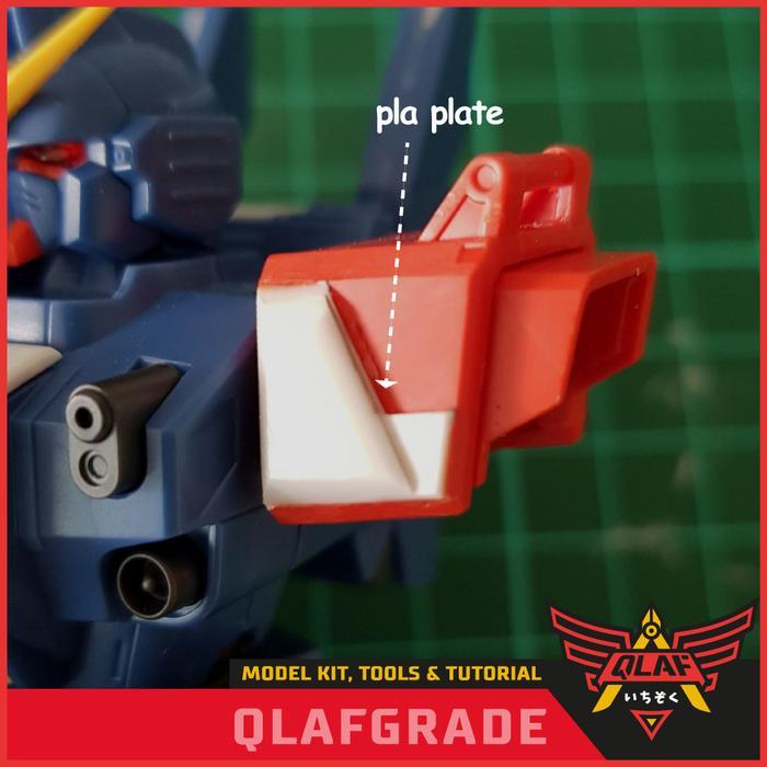 JTTOP PLA PLATE 0.5MM SIZE M SHEET LEMBARAN CUSTOM GUNDAM MODEL KIT