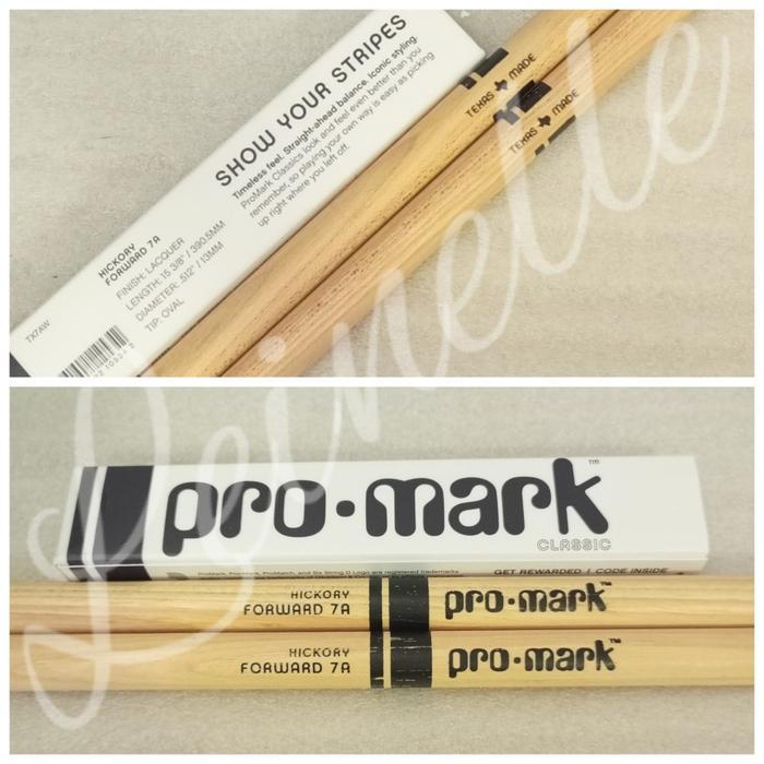 Stik Promark Forward 5A & 7A Drum Stick Wood Tip