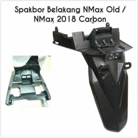 Spakbor Belakang Nmax Old Atau Nmax 2018 Carbon